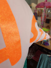 Lade das Bild in den Galerie-Viewer, MISS GOODLIFE ROUNDNECK DOUBLE NAMASTÉ GLITTER ROSÉ.NEONORANGE
