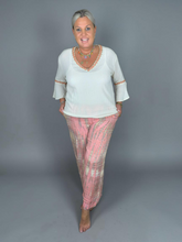 Lade das Bild in den Galerie-Viewer, BLOUSE EDEN ROC NOMADA NATURAL CORAL HOT LAVA
