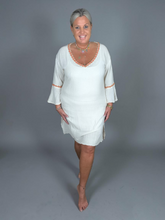 Lade das Bild in den Galerie-Viewer, TUNIC EDEN ROC NOMADA NATURAL CORAL HOT LAVA
