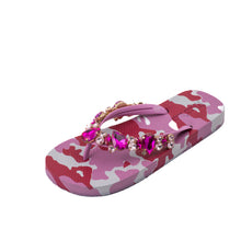 Lade das Bild in den Galerie-Viewer, MOO'ILO FLIPIS CAMOUFLAGE PINK PINK