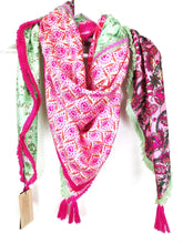 Lade das Bild in den Galerie-Viewer, SCHAL TUCH ORGANIC BAMBOO ANKER & SUMMER MIX