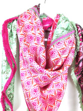 Lade das Bild in den Galerie-Viewer, SCHAL TUCH ORGANIC BAMBOO ANKER & SUMMER MIX