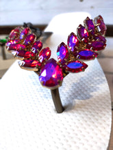 Lade das Bild in den Galerie-Viewer, CHANCLAS ADELA DIAMOND PINK GLAMOUROUS LINE SIMONE HERRERA