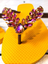 Lade das Bild in den Galerie-Viewer, CHANCLAS ADELA DIAMOND ROSÉ MANGO SIMONE HERRERA