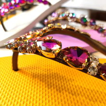 Lade das Bild in den Galerie-Viewer, CHANCLAS ADELA DIAMOND ROSÉ MANGO SIMONE HERRERA