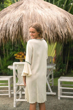 Lade das Bild in den Galerie-Viewer, TUNIC EDEN ROC NOMADA NATURAL TURQUOISE HOT LAVA
