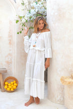 Lade das Bild in den Galerie-Viewer, DRESS HIPPIE DREAM LONG IVORY HOT LAVA
