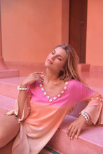 Lade das Bild in den Galerie-Viewer, TUNIC ANTIBES SUNNY DAYS PINK-ORANGE HOT LAVA
