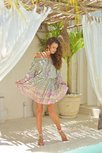 Lade das Bild in den Galerie-Viewer, DRESS HIPPIE DREAM SORBET HOT LAVA
