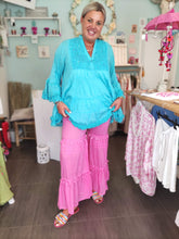 Lade das Bild in den Galerie-Viewer, HOSE LANG PINK ANTICA SARTORIA ONE SIZE
