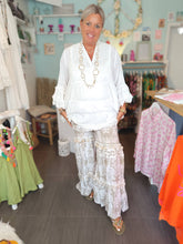 Lade das Bild in den Galerie-Viewer, HOSE ECRU ANTICA SARTORIA ONE SIZE
