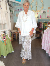 Lade das Bild in den Galerie-Viewer, HOSE ECRU ANTICA SARTORIA ONE SIZE
