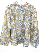 Lade das Bild in den Galerie-Viewer, TUNIKA SHIRT BLAU GOLD SOFIE SCHNOOR
