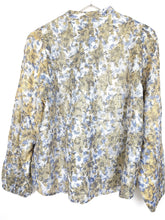 Lade das Bild in den Galerie-Viewer, TUNIKA SHIRT BLAU GOLD SOFIE SCHNOOR
