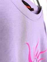 Lade das Bild in den Galerie-Viewer, MISS GOODLIFE ROUNDNECK SUN PEACE - VELVET/NEONPINK
