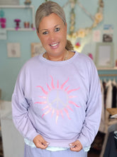 Lade das Bild in den Galerie-Viewer, MISS GOODLIFE ROUNDNECK SUN PEACE - VELVET/NEONPINK
