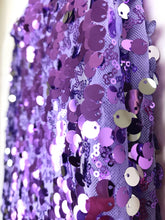 Lade das Bild in den Galerie-Viewer, MISS GOODLIFE PANTS LILAC PAILLETTEN GLITZER HOSE
