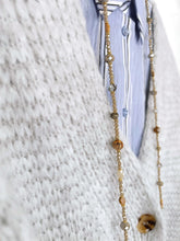 Lade das Bild in den Galerie-Viewer, STRICK JACKE GRAU ONE SIZE
