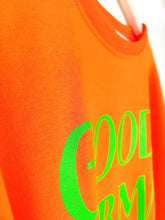 Lade das Bild in den Galerie-Viewer, MISS GOODLIFE ROUNDNECK &quot;GOOD KARMA GOOD LUCK&quot; NEON ORANGE

