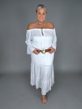 Lade das Bild in den Galerie-Viewer, DRESS HIPPIE DREAM LONG IVORY HOT LAVA
