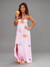 Lade das Bild in den Galerie-Viewer, S26 401 DRESS PLACE DU SOLEIL ROSA CRAB EMBR
