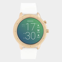 Lade das Bild in den Galerie-Viewer, OOZOO SMARTWATCH WEISS/ROSÉGOLD - hippie style and more
