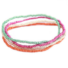 Lade das Bild in den Galerie-Viewer, ARMBAND SET BEAD METALLIC LOVE IBIZA
