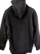 Lade das Bild in den Galerie-Viewer, HOODIE JACKE BW &quot;LEO PATCH&quot; SCHWARZ
