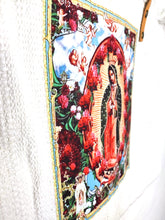 Lade das Bild in den Galerie-Viewer, TASCHE SHOPPER &quot;VIRGIN MARIA&quot; WEISS
