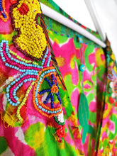 Lade das Bild in den Galerie-Viewer, FLÜGEL KIMONO MULTICOLOR ANTICA SARTORIA ONE SIZE
