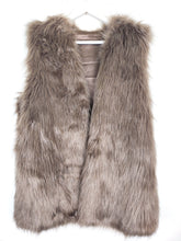 Lade das Bild in den Galerie-Viewer, WESTE FAKE FUR BEIGE ONE SIZE
