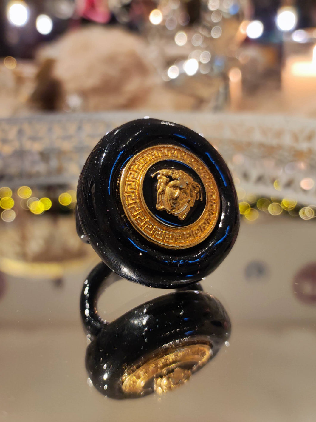 CANDY RING SCHWARZ GR. 55-56