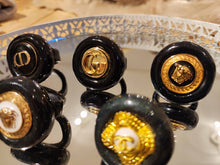 Lade das Bild in den Galerie-Viewer, CANDY RING SCHWARZ GR. 55-56
