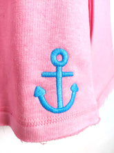 Lade das Bild in den Galerie-Viewer, PULLOVER ZWILLINGSHERZ RENATA &quot;STRANDLIEBE&quot; ROSA ONE SIZE
