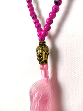 Lade das Bild in den Galerie-Viewer, KETTE BUDDHA PINK ROSA PLACE DU SOLEIL
